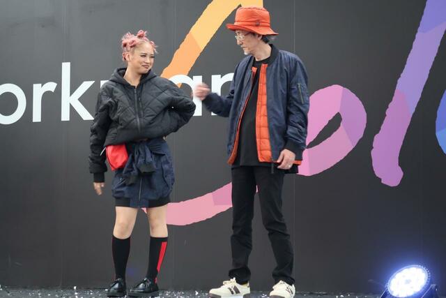 【ワークマン】秋冬新製品発表会ファッションショー：モデルはキッズから年配の方まで登場