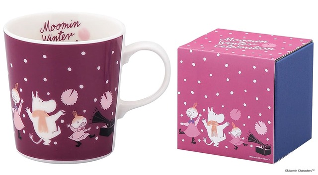 【ムーミン】「マグカップ（ライラック）」￥1,870（株式会社山加商店より11月1日発売予定）