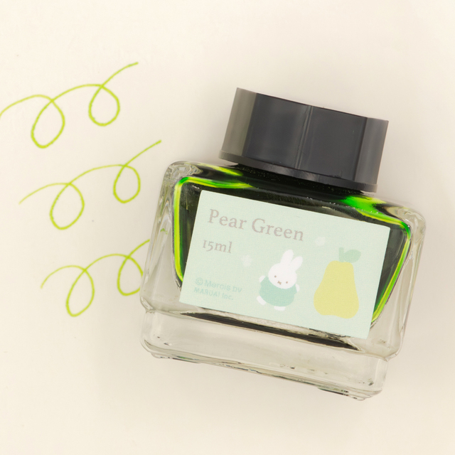 【ミッフィー×郵便局限定グッズ】インクボトル（Pear Green）