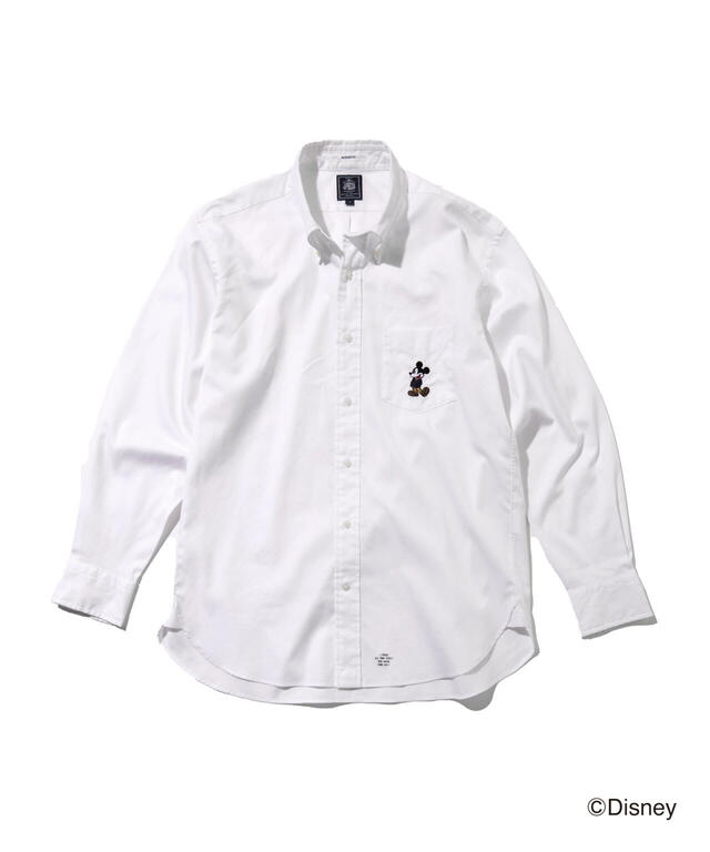 ボタンダウンシャツ 19,800円|J.PRESS「ミッキーマウス」カプセルコレクション