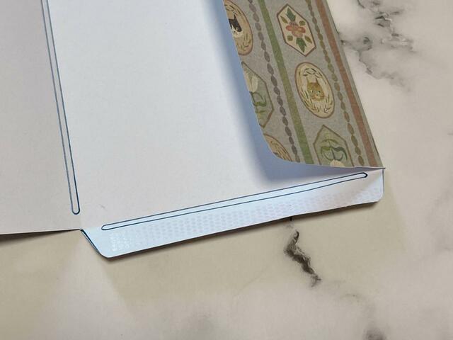 糊代に糊付けします