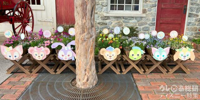 ダッフィー＆フレンズ20周年：カラフルハピネスデコレーション