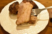 かみしめると肉汁がギュッと出る豚バラ