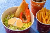 スペシャルセット 1,500円｜提供店舗：東京ディズニーランド「キャンプ・ウッドチャック・キッチン」｜スペシャルイベント「ディズニー・パルパル―ザ」第2弾「ドナルドのクワッキー・ダックシティ」スペシャルメニュー