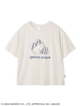 【ジェラピケ×サンリオ】【レディース】ワンポイントTシャツ　¥5,390