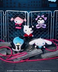 【Happyくじ「Sanrio characters PUNKS PartyHalloween2026〜」】B賞:ぬいぐるみチャーム(全5種)/パンクロックをテーマにした衣装を着たキャラクターたちがとってもキュート