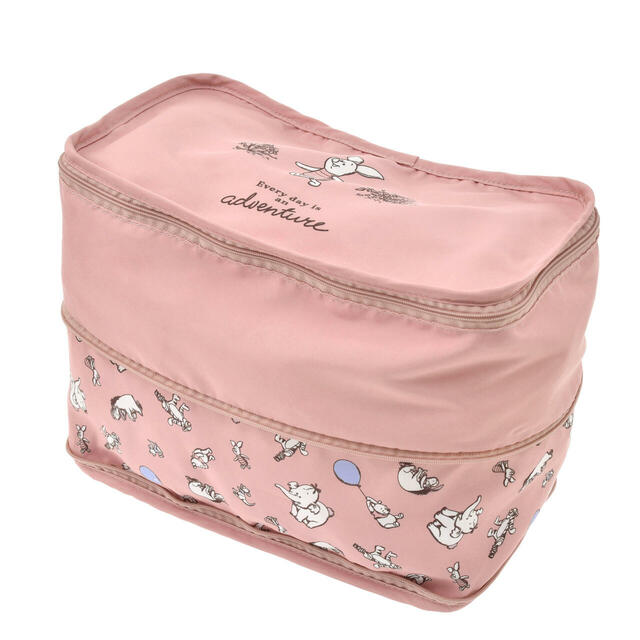 ピグレット 衣類圧縮収納ポーチ(S) POOH TRAVEL 1,800円