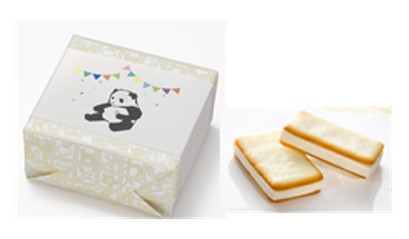 〈菓匠 みとわ〉みとわパンダパッケージ