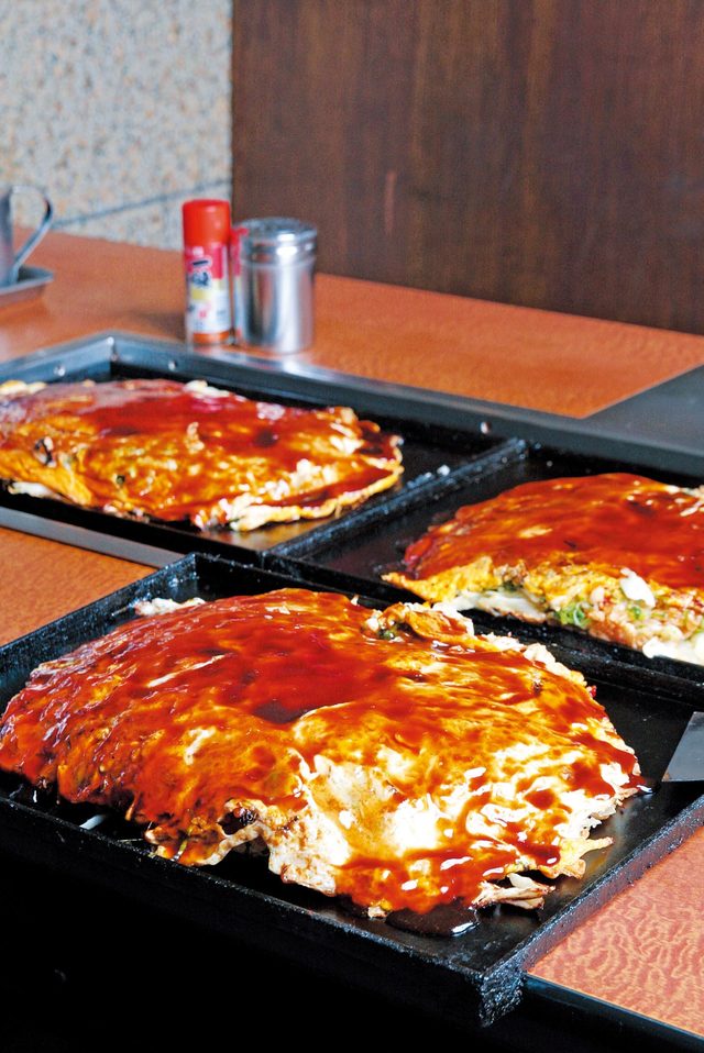 たこ焼き処 蛸之徹 マルビル店　巨大お好みスペシャル焼き3枚