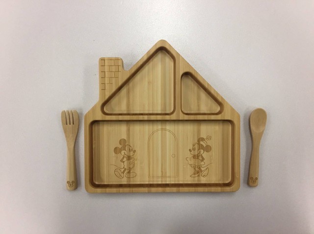 ミッキーマウスハウスプレートセット