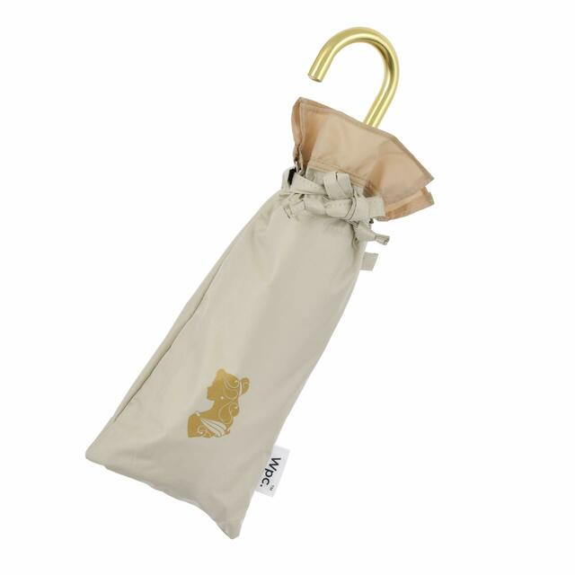 【Wpc.】ベル 日傘 折りたたみ式 晴雨兼用 フリル SHINY DAY 4,000円