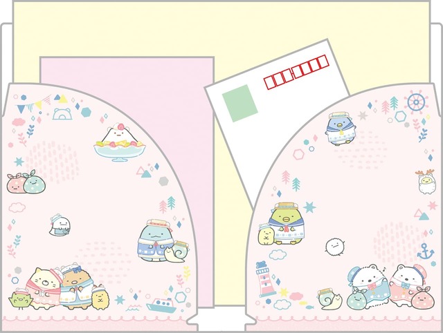 「ミニダブルクリアホルダー」内側