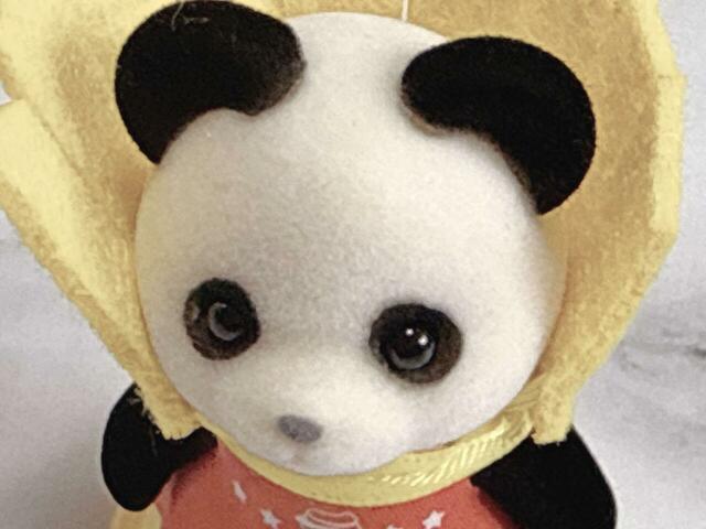 パンダならではの白と黒のコントラストが魅力的♪