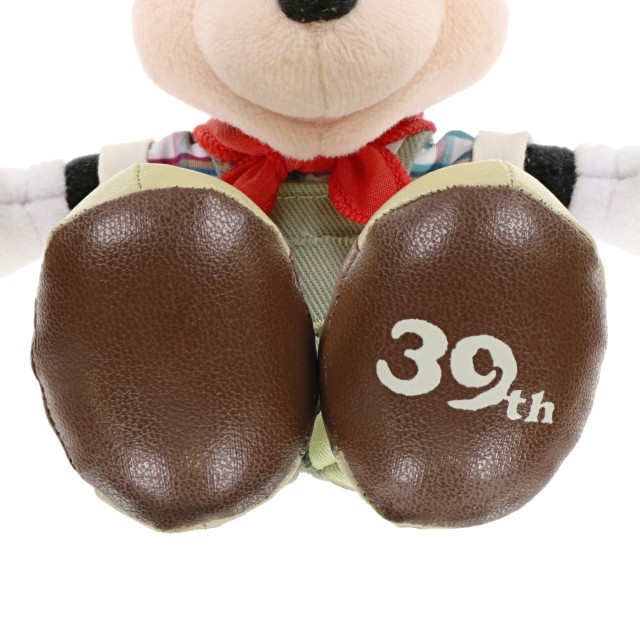 【東京ディズニーランド39周年記念グッズ】ぬいぐるみバッジ ミッキーマウス