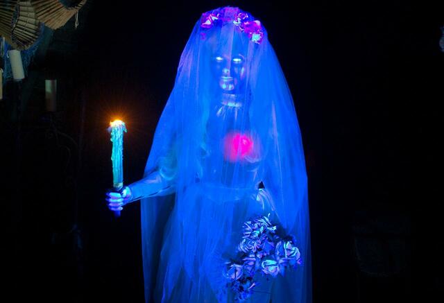 ウェディングドレスを着た花嫁