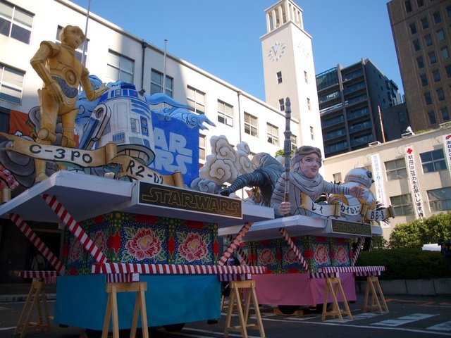 カワサキハロウィン＆スターウォーズパレード