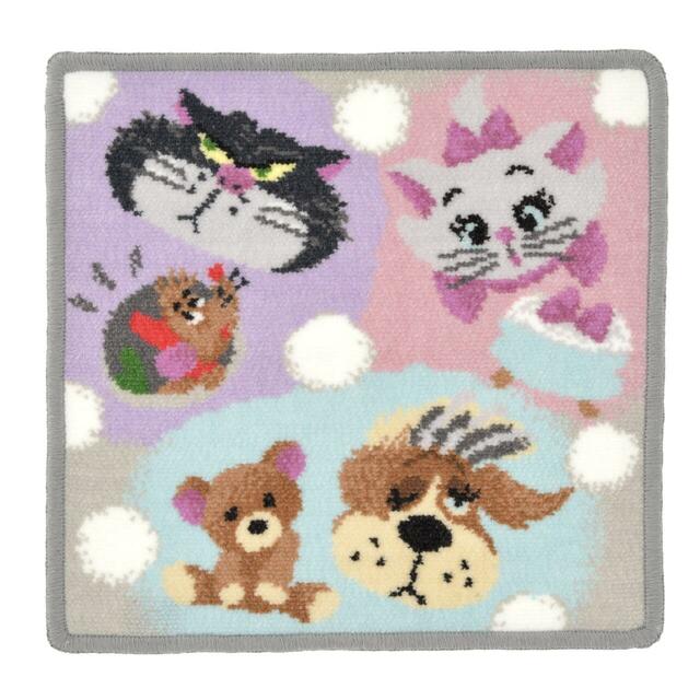 ディズニーキャラクター ミニタオル シェニール織 DISNEY FLUFFY ANIMAL 1,800円