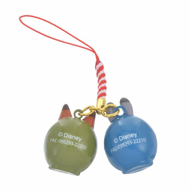 ジュディ・ホップス＆ニック・ワイルド ストラップ 水琴鈴 HAPPY JUDY YEAR 1,650円 