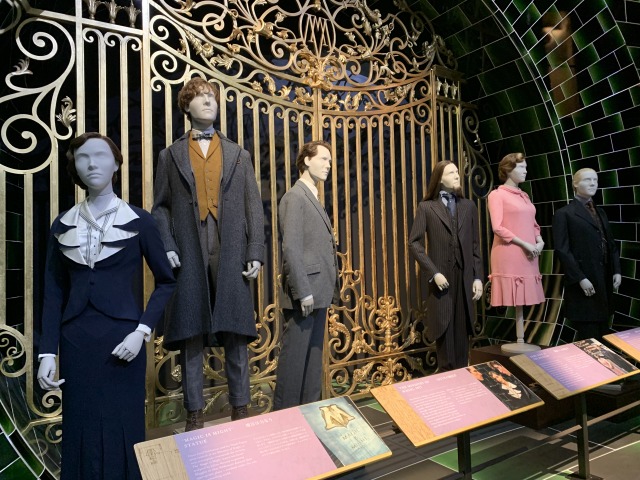 魔法省のゲート。このゲートは実際に使用されたものを展示