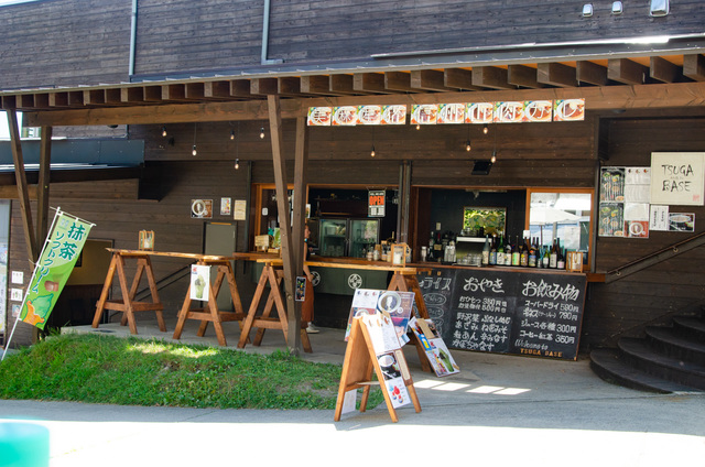 栂池高原ロータリー付近