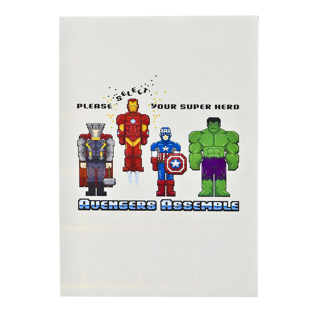 MARVEL B6 ノート Avengers 580円