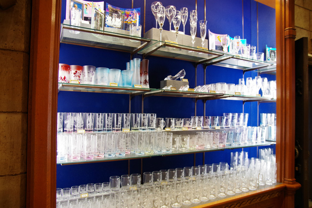 グラスも種類豊富！