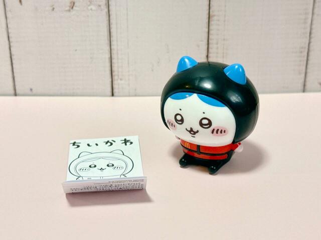 「ハチワレ(デリバリークルー)」が来てくれました!推しを得ることができて安堵!
