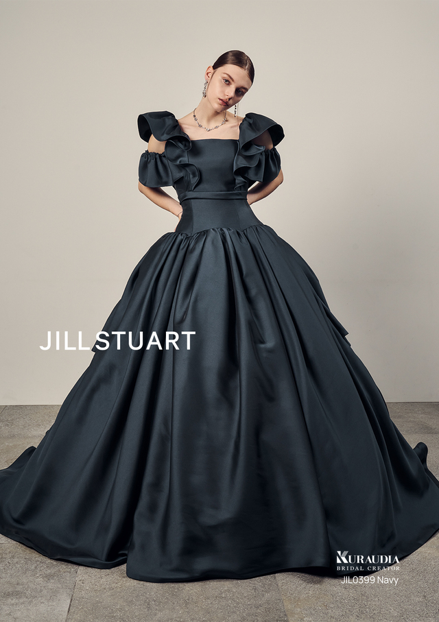 ジルスチュアート 新作ウェディングドレス JIL-0399_Navy
