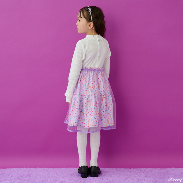 ワンピース ￥19,580｜ANNA SUI mini『塔の上のラプンツェル』