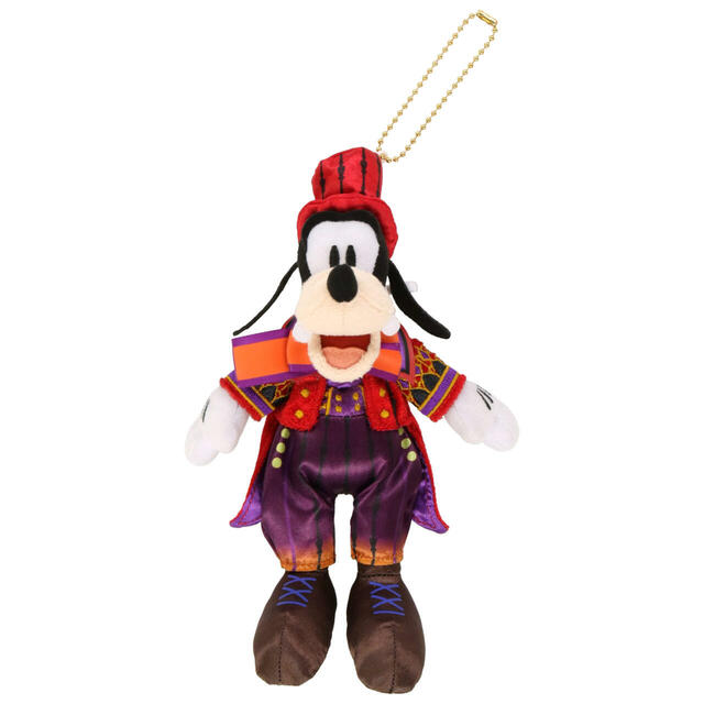 ぬいぐるみバッジ 2,600円｜東京ディズニーリゾート「ディズニー・ハロウィーン」スペシャルグッズ｜販売店舗：東京ディズニーランド「ディズニー＆カンパニー」｜発売日：2024年9月30日（月）