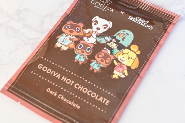 【ゴディバ×あつまれ どうぶつの森】オリジナルホットチョコレート　ダーク