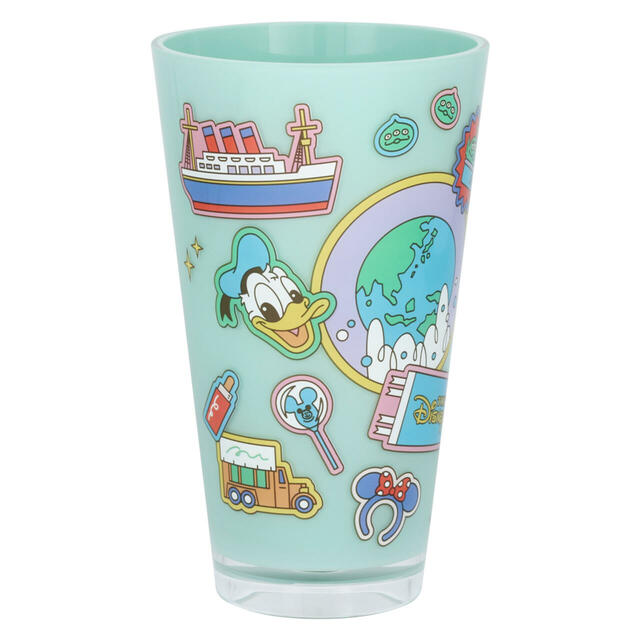 タンブラー 1,600円｜東京ディズニーリゾート パークモチーフグッズ｜販売店舗：東京ディズニーランド「グランドエンポーリアム」、東京ディズニーシー「イル・ポスティーノ・ステーショナリー」｜発売日：2025年12月11日（木）