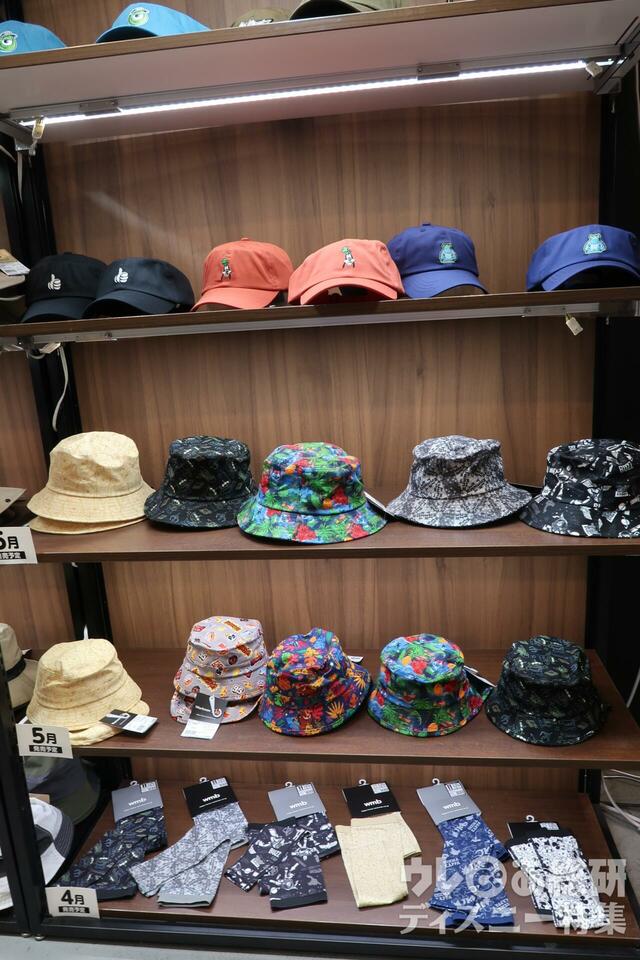 Disneyデザインの帽子とアームスリーブ 