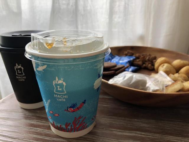 ローソンのコーヒーとお菓子