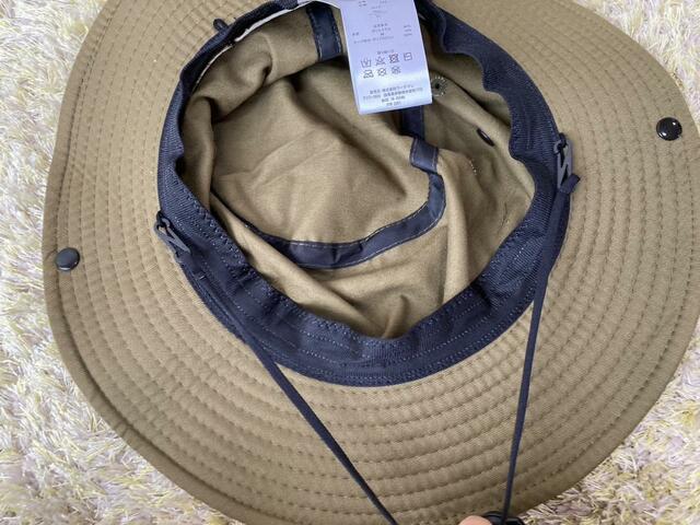 【ワークマン アドベンチャーハット】別売りのハットシェードを取付けられます