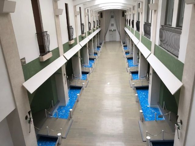 ウェディングも行われるという落ち着いた空間です