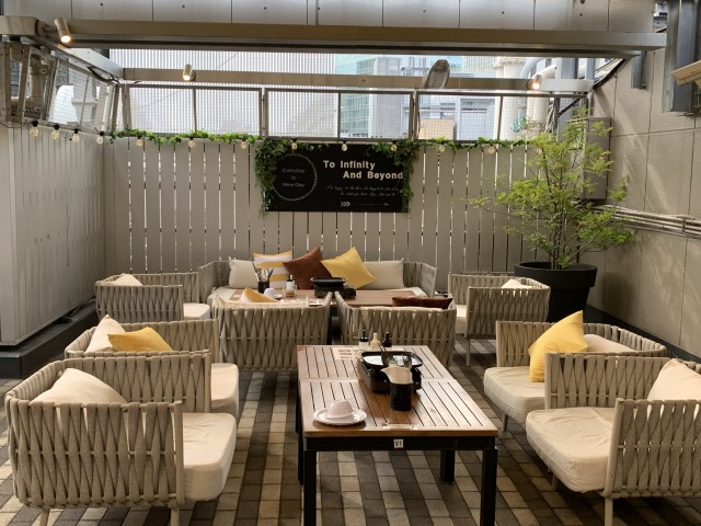 女子が好きそうな雰囲気の中でBBQが楽しめる