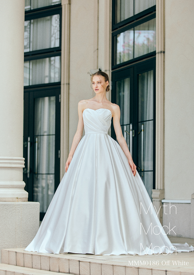 【Myth Mock Moon（ミスモックムーン）】新作ウェディングドレス：MMM0186_Offwhite