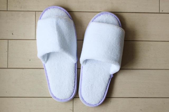 【ダイソー】湯上がりスリッパ／150円