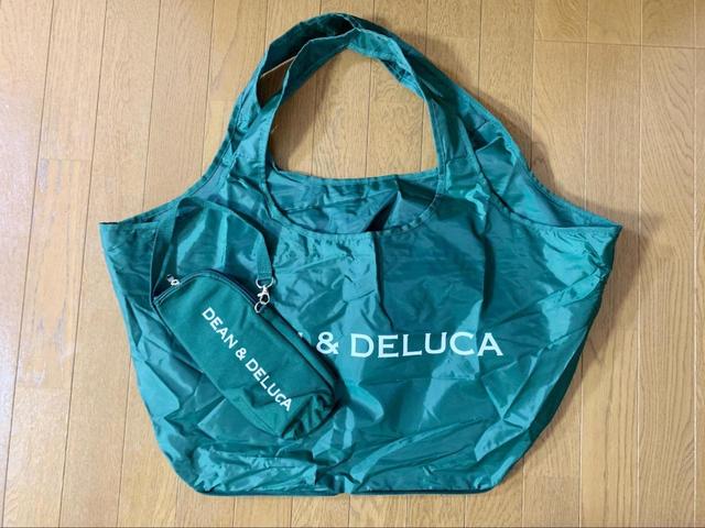 【GLOW8月号 DEAN＆DELUCA レジかご買物バッグ】綺麗なグリーン♪
