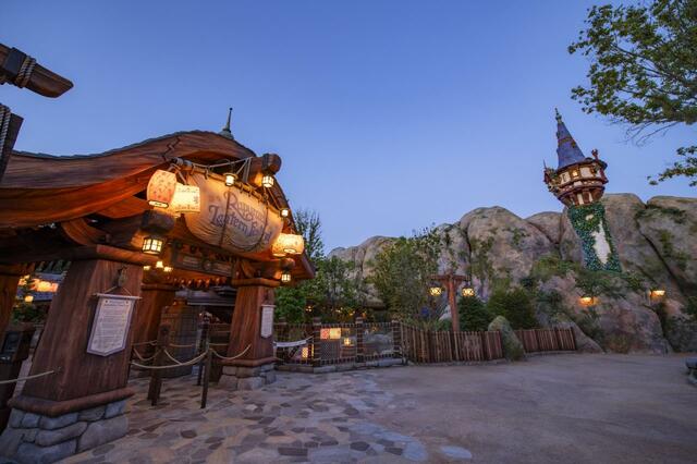 東京ディズニーシー「ファンタジースプリングス」内「ラプンツェルのランタンフェスティバル」