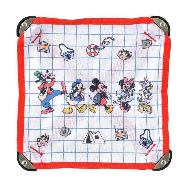 ミッキー＆フレンズ チェア 折りたたみ式 ポーチ入り DISNEY LEISURE TIME 3,800円