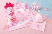 東京ディズニーリゾート 春 桜 ぬいぐるみバッジ 和装ミニー・デイジーデザイン！東京ディズニーランド「サクラ