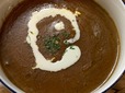 カレーの味にゴルゴンゾーラチーズが負けると思いましたが、全然負けてなかった（笑）ちゃんとゴルゴンゾーラチーズがここにいます