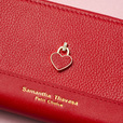 キーケース¥17,600、折財布¥23,100【Samantha Thavasa Petit Choice「バレンタインコレクション」】