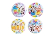 プレートセット ¥1,900 ※直径約16cm、4枚セット｜東京ディズニーランド「ディズニー夏祭り」2018年