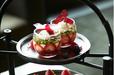 苺の小さなパフェ