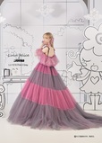 「Lulu felice×ご近所物語」新作ウェディングドレス LU-1010_PinkXGray