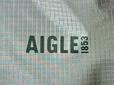 前面中央には「AIGLE」のブランドロゴプリント入り♪