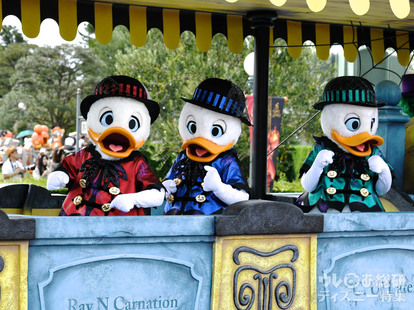 東京ディズニーランド　フェルディ　ヒューイ　デューイ　ルーイ　パーキードール 東京ディズニーランド フェルディ ヒューイ デューイ ル